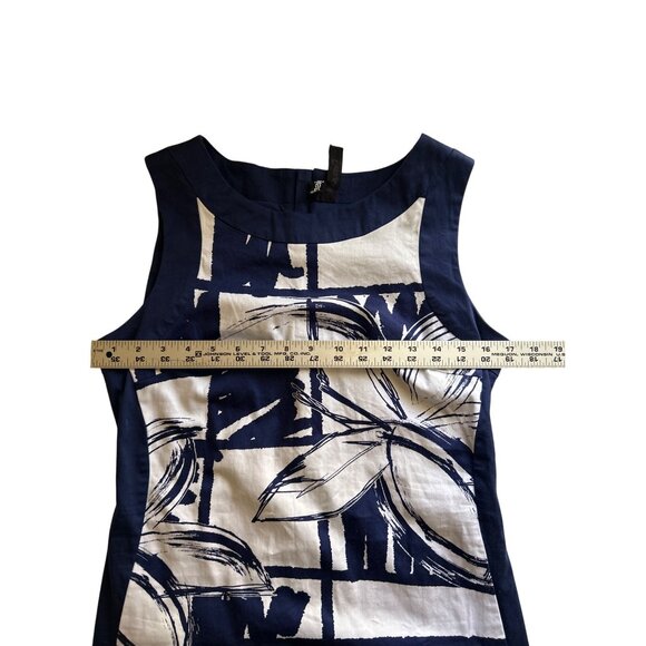 Desigual Womens Sleeveless Floral Print Dress With Rear Zipper Closure Size 38 - Picture 10 of 13